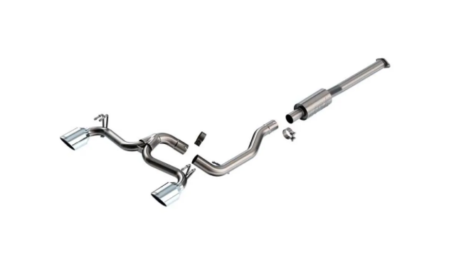 Borla Exhaust Cat-Back System S-Type for 2008-2015 Mitsubishi Lancer Evolution X