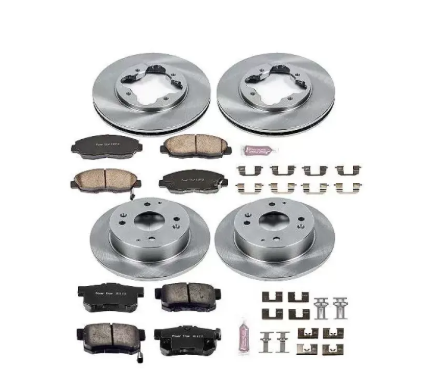 Power Stop Autospecialty Brake Kit Front & Rear Acura CL 1997