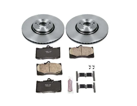 Power Stop Autospecialty Brake Kit Front Lexus GS350 2007-2011