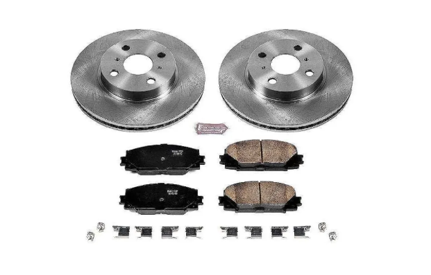 Power Stop Autospecialty Brake Kit Front Scion iQ 2013