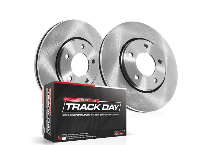 Power Stop Track Day Brake Kit Front Infiniti G20 1991-1996