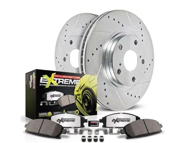Power Stop Z26 Street Kit w/Calipers Rear Nissan 370Z 2018-2019