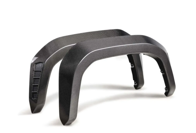 Seibon Carbon Fiber Rear Fender Flares Toyota Tacoma 2024-2025