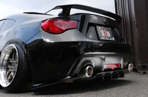 326 Power FRP 3D Star Rear Under Spoiler 3P Toyota GT86 2013-2016